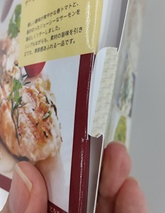 6面カレンダーのツメのイメージ