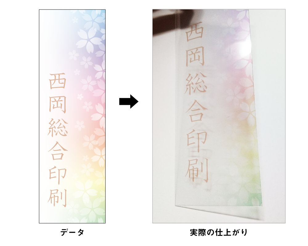 透明PETフィルムイメージ