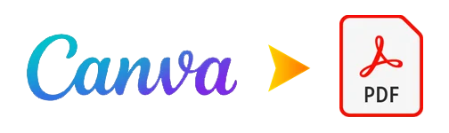 canvaで作成されたデータについては、PDF形式に書き出してのご入稿がおすすめです