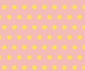 同人誌の遊び紙・ドット（2色）（ソフトコーラル＆フォックスイエロー）