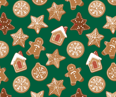 クリスマスのクッキー